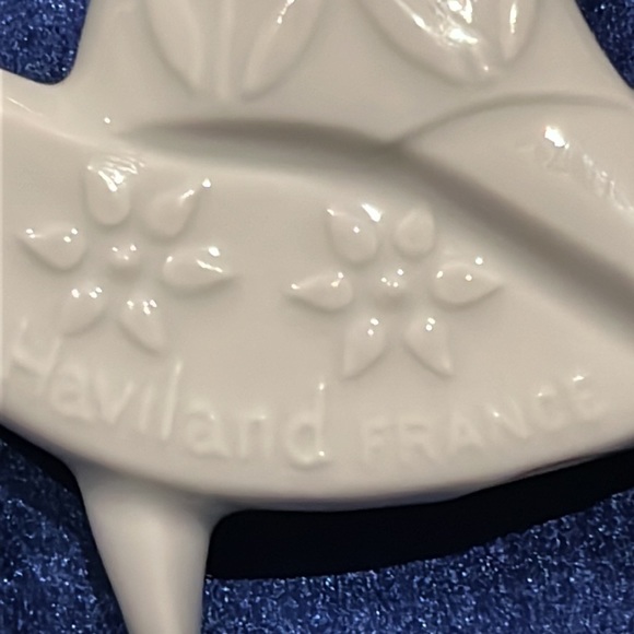 1975 Haviland Christmas ornament France "Sparkling Angel" Discontinued - Picture 8 of 11